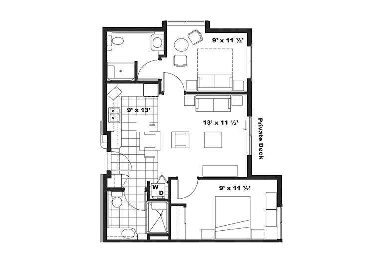 greystone manor suites two bedroom lilly
