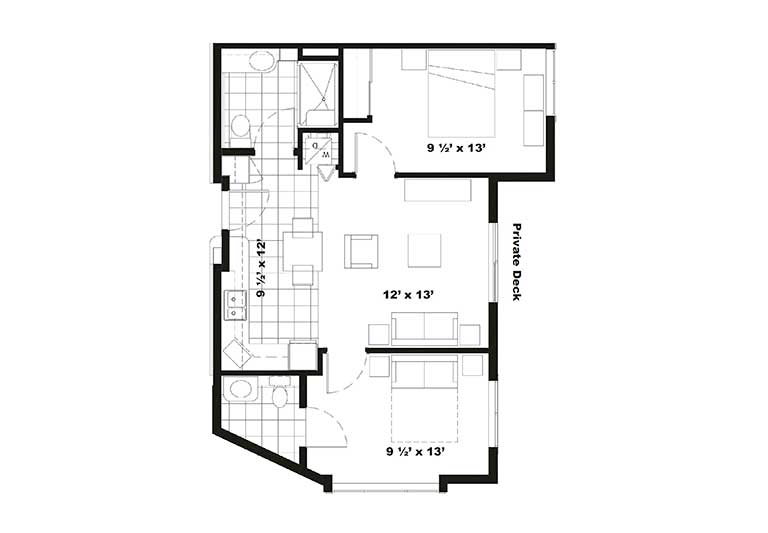 greystone manor suites two bedroom sunflower